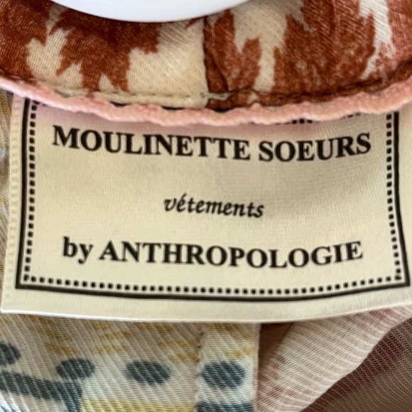 Anthropologie Moulinette Soeurs Venezia - Picture 5 of 7